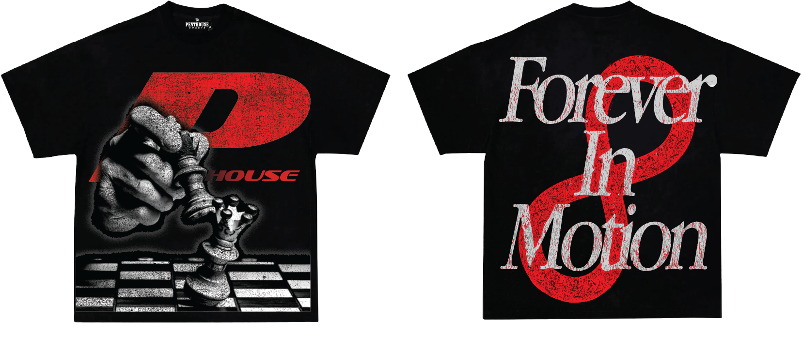 Penthouse Chess Not Checkers Tee